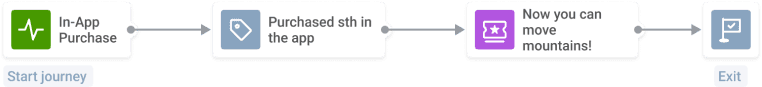 Track and segment by conversion to in-app purchase