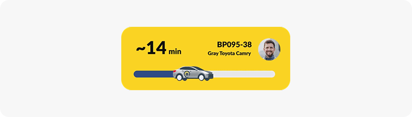 live activities ios - taxi app - Pushwoosh Blog