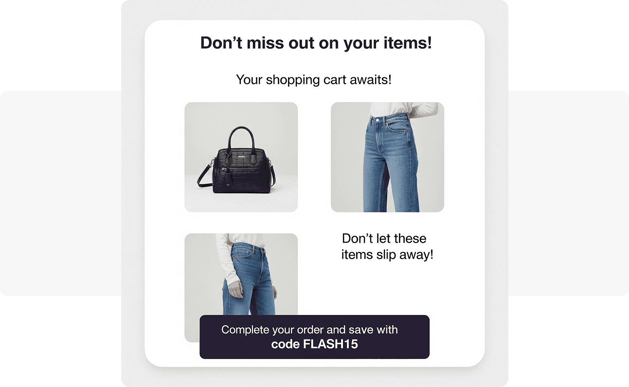 E-commerce omnichannel communication example